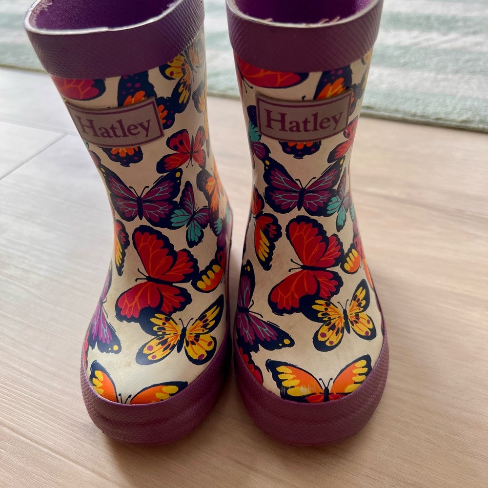 Hatley Kids Butterfly Rain Boots